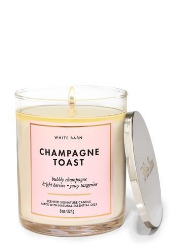 Свеча ароматическая CHAMPAGNE TOAST Bath&Body Works, 227г 641-69i фото