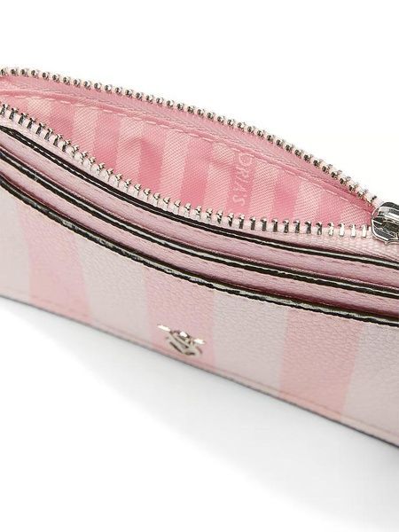 Картхолдер-брелок жіночий Victoria's Secret Card Holder Keychain рожевий i51-955 фото