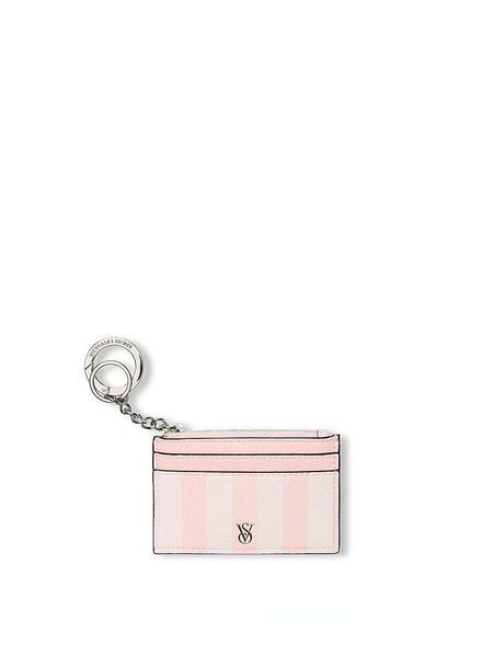 Картхолдер-брелок жіночий Victoria's Secret Card Holder Keychain рожевий i51-955 фото