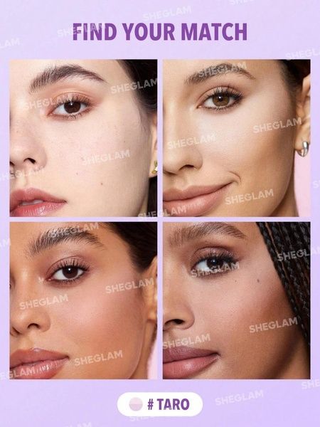 Пудра матирующая двойная Sheglam Insta-Ready Face & Under Eye Setting Powder Duo-Taro 2a9-37c фото