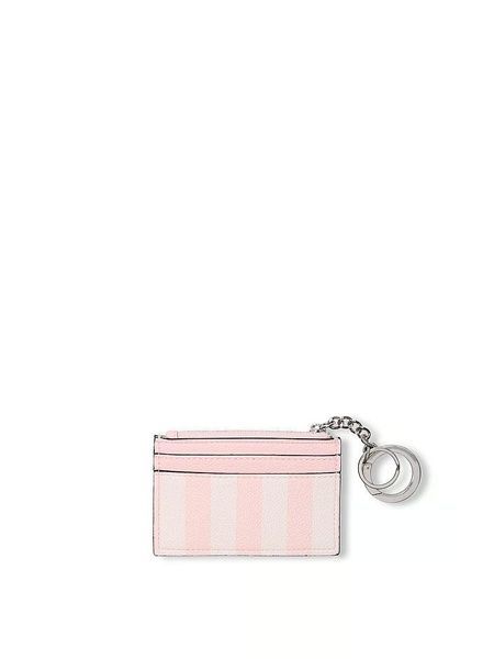 Картхолдер-брелок жіночий Victoria's Secret Card Holder Keychain рожевий i51-955 фото