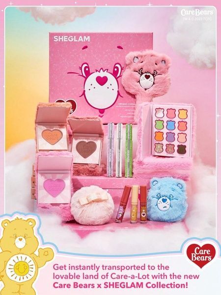 Румяна для лица пушистые Sheglam Care Bears X SHEGLAM Cuddle Time Blush-Tickled Pink 5 г 35c-i36 фото