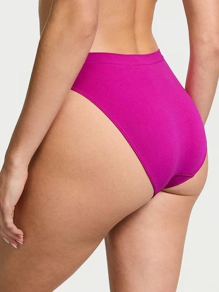Трусики-бікіні з мікрофібри Victoria's Secret Seamless Bikini Panty фуксія bth-hks-651 фото