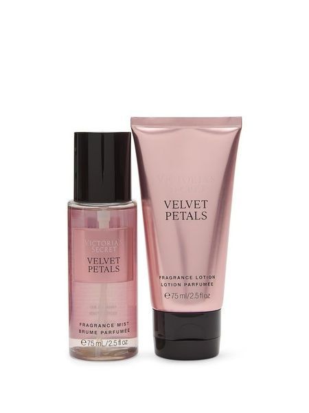 Набор (парфюмированный мист и лосьон) Velvet Petals Victoria's Secret acc-a47 фото