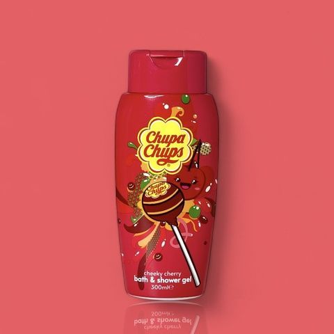 Гель для душа Chupa Chups Cheeky Cherry Shower gel, 300 мл q7e-033-6mo фото