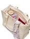 Сумка бежевая Victoria's Secret Floral-Embossed Tote Bag c77-9aa фото 4