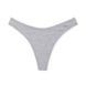 Трусики-стринги женские PINK Victoria's Secret Thong Panty серые 4wc-rs9-cne фото 3
