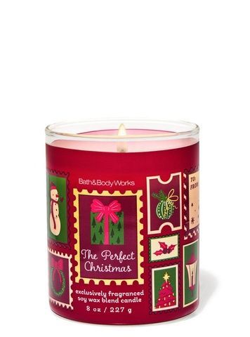 Свеча ароматическая The Perfect Christmas Bath&Body Works, 227г 028022052 фото