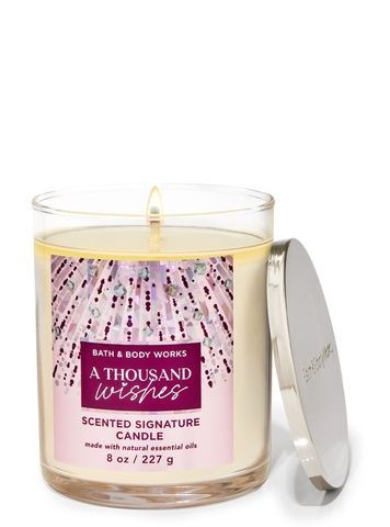 Свеча ароматическая A THOUSAND WISHES Bath&Body Works, 227г b70-908 фото