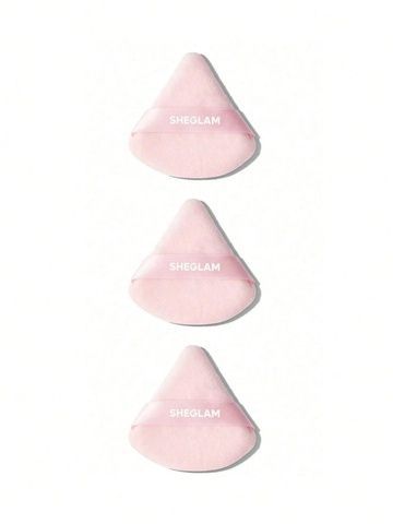 Мягкий спонж для нанесения пудры розовый Sheglam Insta-Ready Powder Puff (3 шт) 483-16c фото