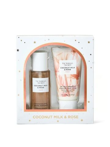 Подарочный набор (парфюмированный мист и лосьон) Victoria's Secret Coconut Milk & Rose 174-423 фото