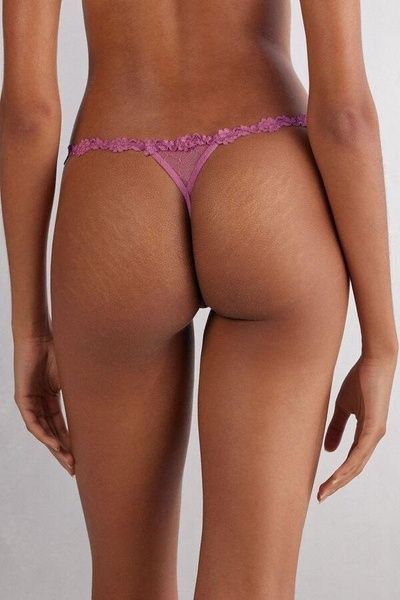 Трусики-стринги женские Intimissimi In Full Bloom String Thong розовые SPD1319-4 фото