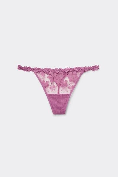 Трусики-стринги женские Intimissimi In Full Bloom String Thong розовые SPD1319-4 фото