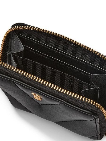 Міні-гаманець чорний Victoria's Secret Small Wallet with Zip b31-i95 фото