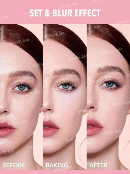 М'який спонж для нанесення пудри Sheglam Insta-Ready Powder Puff (3 шт) 483-16c фото