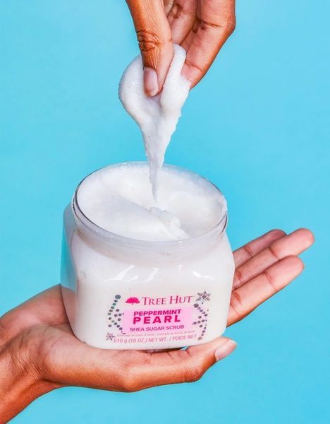 Скраб для тіла Tree Hut Peppermint Pearl Sugar Scrub, 510 г 521-208  фото