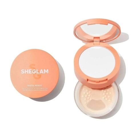 Пудра матирующая двойная Sheglam Insta-ready Face & Under Eye Setting Powder Duo-Bisque a20-2c8 фото