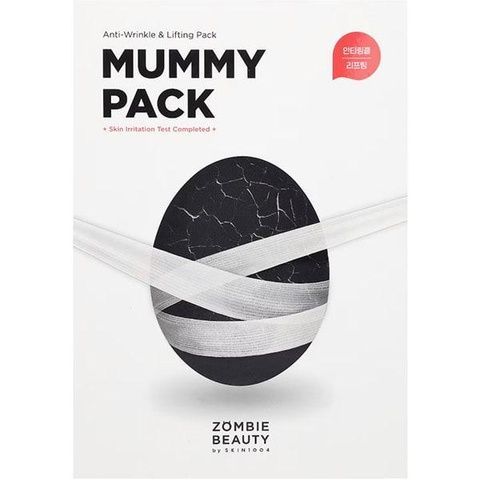 Антивозрастная лифтинг-маска с черным трюфелем SKIN1004 Zombie Beauty Mummy Pack - 8шт*2г + 8шт*3,5мл 5ab-857 фото