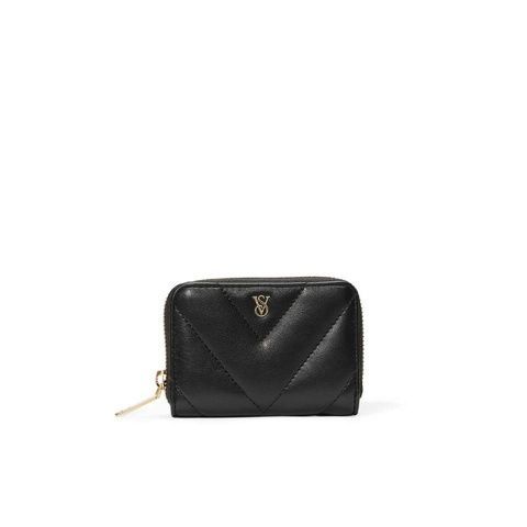 Мини-кошелек черный Victoria's Secret Small Wallet with Zip b31-i95 фото