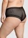 Трусики-чики женские кружевные PINK Victorias Secret Wink Cheeky Panty черные cqt-px4-hdr фото 4