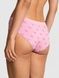 Трусики-хипстер женские с микрофибры PINK Victoria's Secret Seamless Hiphugger Panty розовые zbd-kuy-zh3 фото 2
