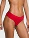 Трусики-стринги женские бесшовные Victoria's Secret No-Show Plaid Mesh Thong Panty красные lev-jib-cgl фото 1
