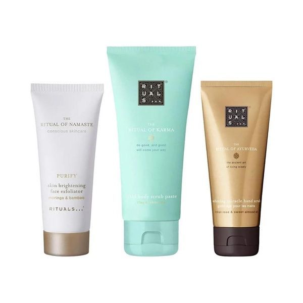 Набір скрабів для обличчя, тіла та рук Rituals The Ritual Complete Scrub Experience for Face/Body & Hands 969-i4c фото