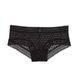Трусики-чики женские кружевные PINK Victorias Secret Wink Cheeky Panty черные cqt-px4-hdr фото 3
