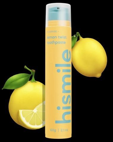 Зубна паста зі смаком лимону hismile Lemon Twist Toothpaste 60 г 93574815 фото