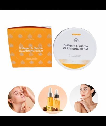 Очищающий бальзам для лица MODAY Cleansing Balm Collagen & Shorea, 100мл 12b-cii фото