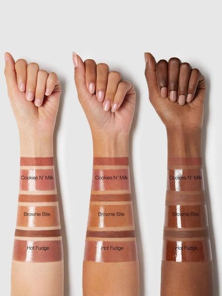 Набір для губ (блиск+олівець для губ) Sheglam Willy Wonka Cocoa Kiss Lip Duo 2.7мл+0.25г Cookies N' Milk i85-92c фото
