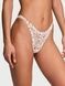 Трусики-бразилиана женские кружевные Victoria's Secret Lace Brazilian Panty персиковые 3go-79w-ez9 фото 1