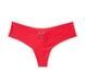 Трусики-стринги женские бесшовные PINK Victoria's Secret No-Show Thong Panty красные ujy-x4t-qaq фото 1