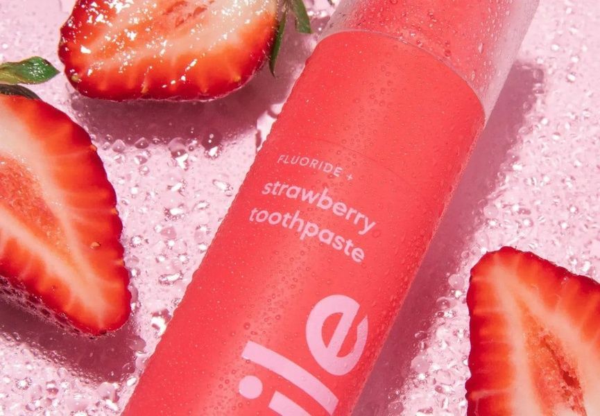Зубная паста со вкусом клубники hismile Strawberry Toothpaste 60 г 93571913 фото