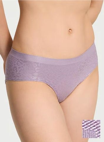 Трусики-хипстер женские с микрофибры Victoria's Secret Seamless Hiphugger Panty сиреневые j2u-zq0-nah фото