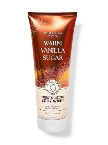Крем-гель для душу WARM VANILLA SUGAR Body Wash Bath & Body Works 296 мл 028011612 фото