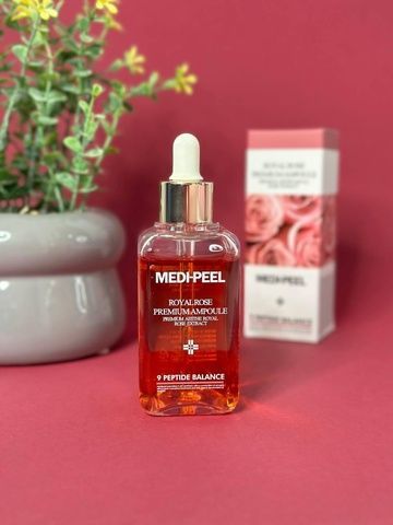 Сыворотка ампульная для лица с экстрактом розы и комплексом из 9 пептидов Medi-Peel Royal Rose Premium Ampoule 65i-c40 фото