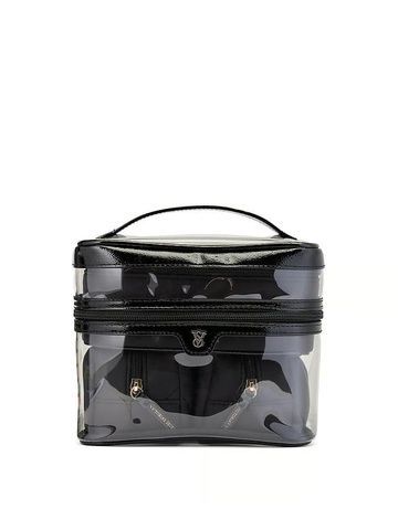 Косметичка черная 4 в 1 Victoria's Secret 4-Piece Makeup Bag a52-260 фото