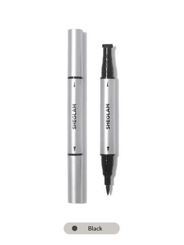 Подводка гелевая для глаз черная Sheglam Wing It Waterproof Liner Duo - Black 2c8-503 фото