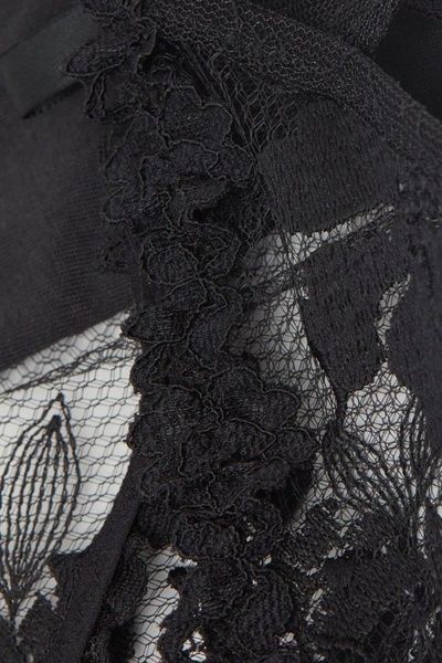Трусики-стрінги жіночі Intimissimi In Full Bloom String Thong чорні SPD1319-2 фото