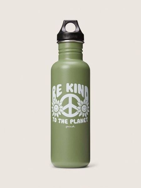 Пляшка для води зелена PINK Water Bottle Be Kind To The Planet Victoria&rsquo;s Secret , 800 мл 774-6cc фото