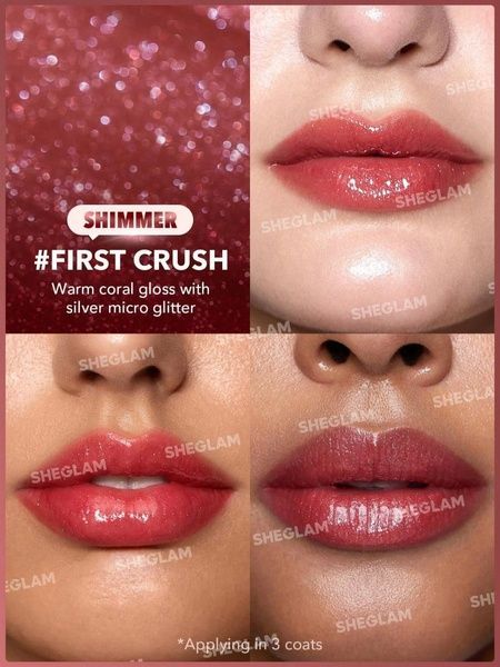 Плампер для губ с шиммером Sheglam Pout-Perfect Shimmer Lip Plumper, 2 г First Crush pcs-1vp-1ep фото
