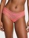 Трусики-чики женские кружевные Victoria's Secret Heart Lace Cheeky Panty персиковые 0ri-1xv-t6m фото 1