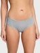Трусики-чики жіночі бавовняні Victoria's Secret Cotton Lace-Waist Cheeky Panty сірі js5-g2t-z9c фото 1