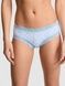 Трусики-чики женские хлопковые с кружевом&nbsp;PINK Victoria's Secret Wink Lace-Trim Cheeky Panty голубые xw2-e10-gha фото 1