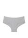 Трусики-чики жіночі бавовняні Victoria's Secret Cotton Lace-Waist Cheeky Panty сірі js5-g2t-z9c фото 2