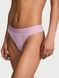 Трусики-стринги женские хлопковые с логотипом Victoria's Secret Logo Cotton Thong Panty сиреневые ysj-zpp-g4y фото 1