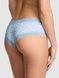 Трусики-чики женские хлопковые с кружевом&nbsp;PINK Victoria's Secret Wink Lace-Trim Cheeky Panty голубые xw2-e10-gha фото 2