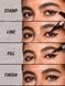 Подводка гелевая для глаз черная Sheglam Wing It Waterproof Liner Duo - Black 2c8-503 фото 2
