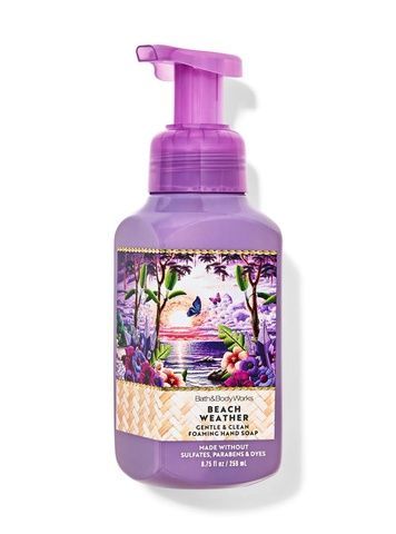 Мыло-пенка Beach Weather Bath&Body Works, 259 мл 28012929 фото